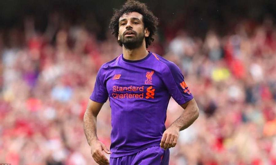 محمد صلاح ينشر صور مداعبة زملائه خلال هطول الأمطار بمران ليفربول