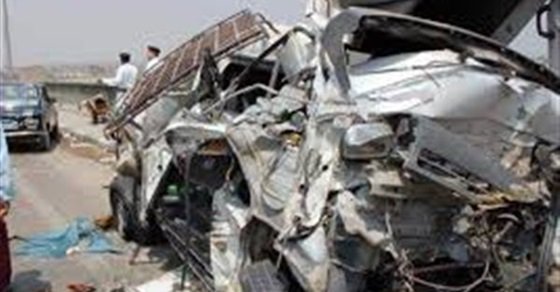 مصرع وإصابة ٥ أشخاص في حادث على طريق القنطرة شرق
