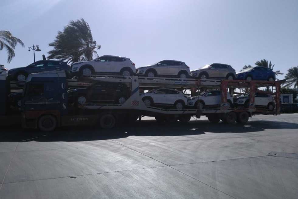 انتهاء أزمة تكدس السيارات بميناء الإسكندرية