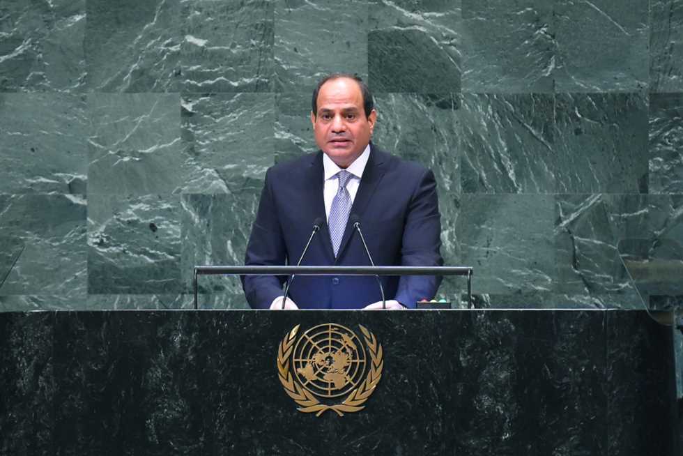 السيسي يلقي بيان مصر أمام الجمعية العامة للأمم المتحدة (تعرف على أبرز الملفات)