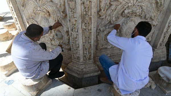 وزير الآثار يتفقد أعمال الترميم بقلعة صلاح الدين الأيوبي