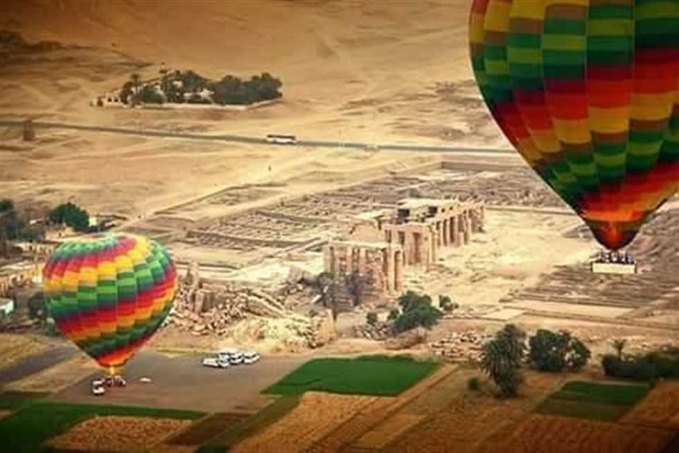 عودة رحلات البالون الطائر بالأقصر اعتبارًا من الغد