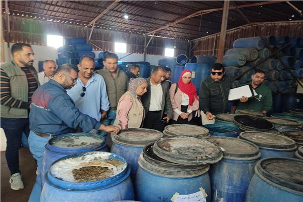 ضبط وإعدام 3 أطنان أغذية غير صالحة للاستهلاك الآدمي بالإسماعيلية