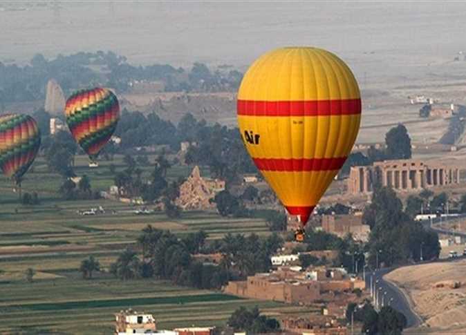 تحليق 72 رحلة بالون طائر في الأقصر تقل 1613 سائحا