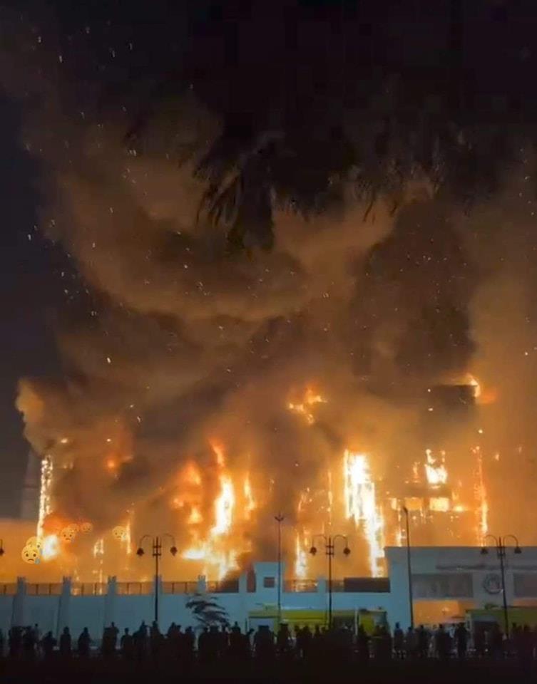 مصدر أمني جار حصر عدد ضحايا حريق مديرية أمن الإسماعيلية.. وإعلان حالة الطوارئ بالمحافظة