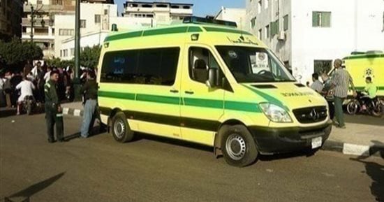 إصابة 22 شخصا فى حادث تصادم سيارتين فى تلبانة بالدقهلية