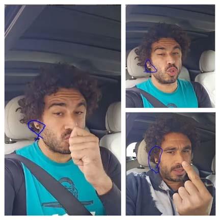 هشام عاشور يظهر مرتديا "حلق".. والجمهور: "نيللي عاملة إيه" (صور وفيديو)