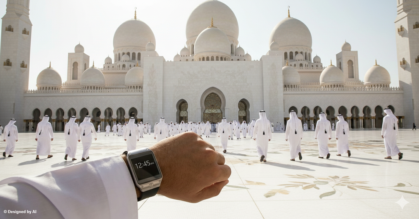 الإمارات تُقدّم موعد صلاة الجمعة 45 دقيقة في 2026