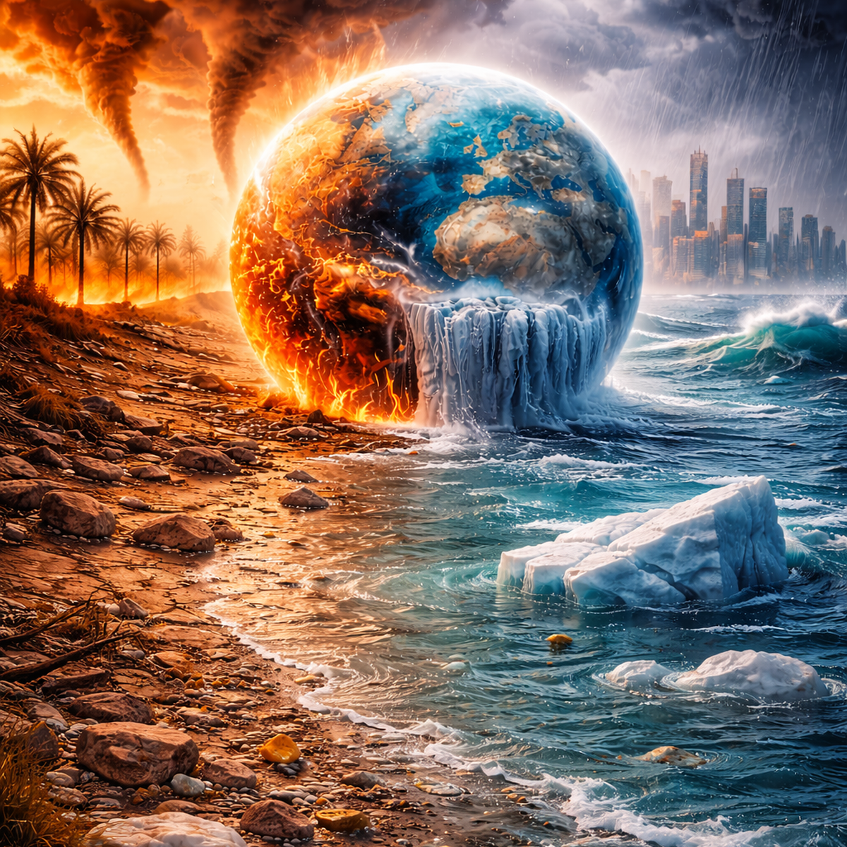 التغير المناخي مؤامرة وليس للإنسان أي دور فيه