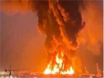 سائح أجنبي يوثق انفجارات العاصمة السعودية
