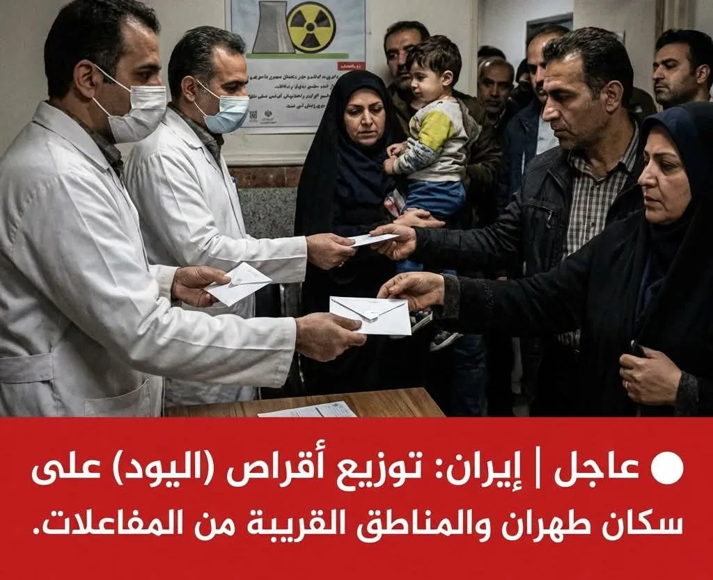 إيران توزع أقراص "اليود" على المواطنين بزعم ضرب المنشآت النووية