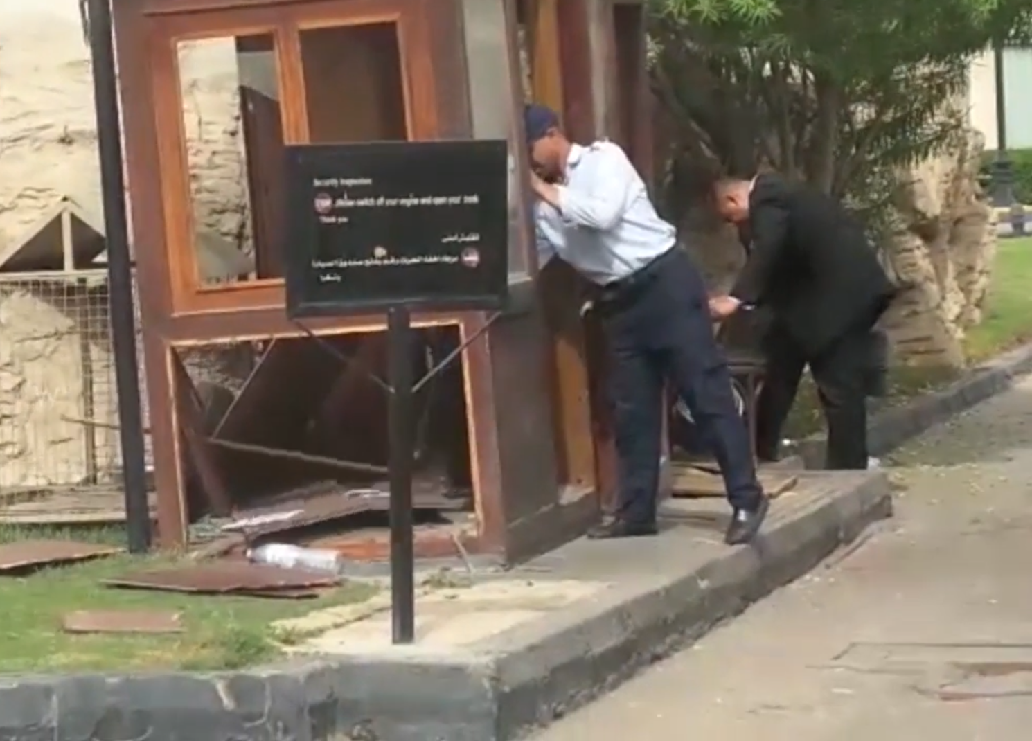 انفجار عبوة ناسفة في محيط المتحف المصري الكبير