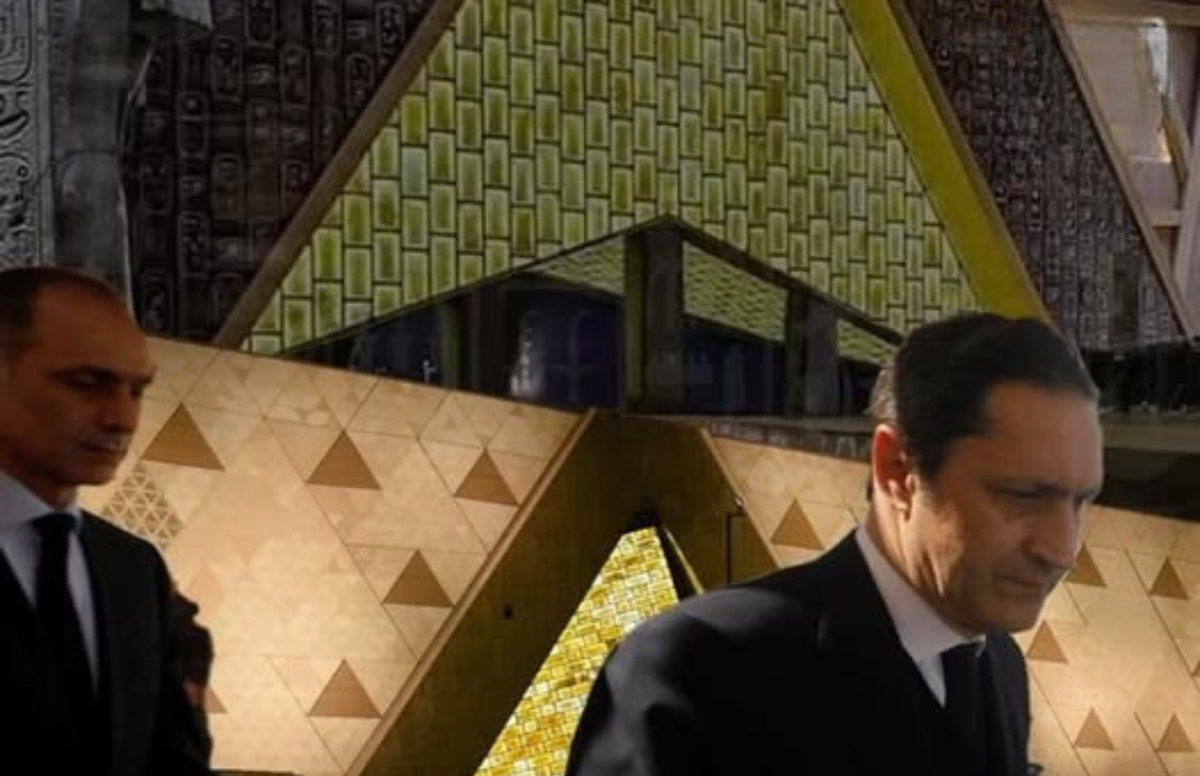 بدعوة رسمية حضور نجلي مبارك حفل افتتاح المتحف المصري الكبير