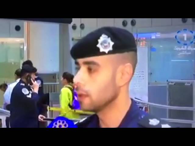 إغماء ضابط كويتي بعد سماعه صفارات الإنذار